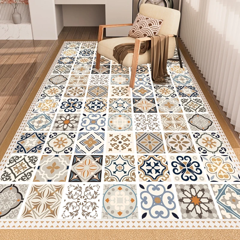 PVC Leather Mats Stain-resistant Oi Proof Kitchen Floor Mat Wear-resistant Washable Rug Home Decoration Balcony Area Carpet
PVC Leather Mats Stain-resistant Oi Proof Kitchen Floor Mat Wear-resistant Washable Rug Home Decoration Balcony Area Carpet