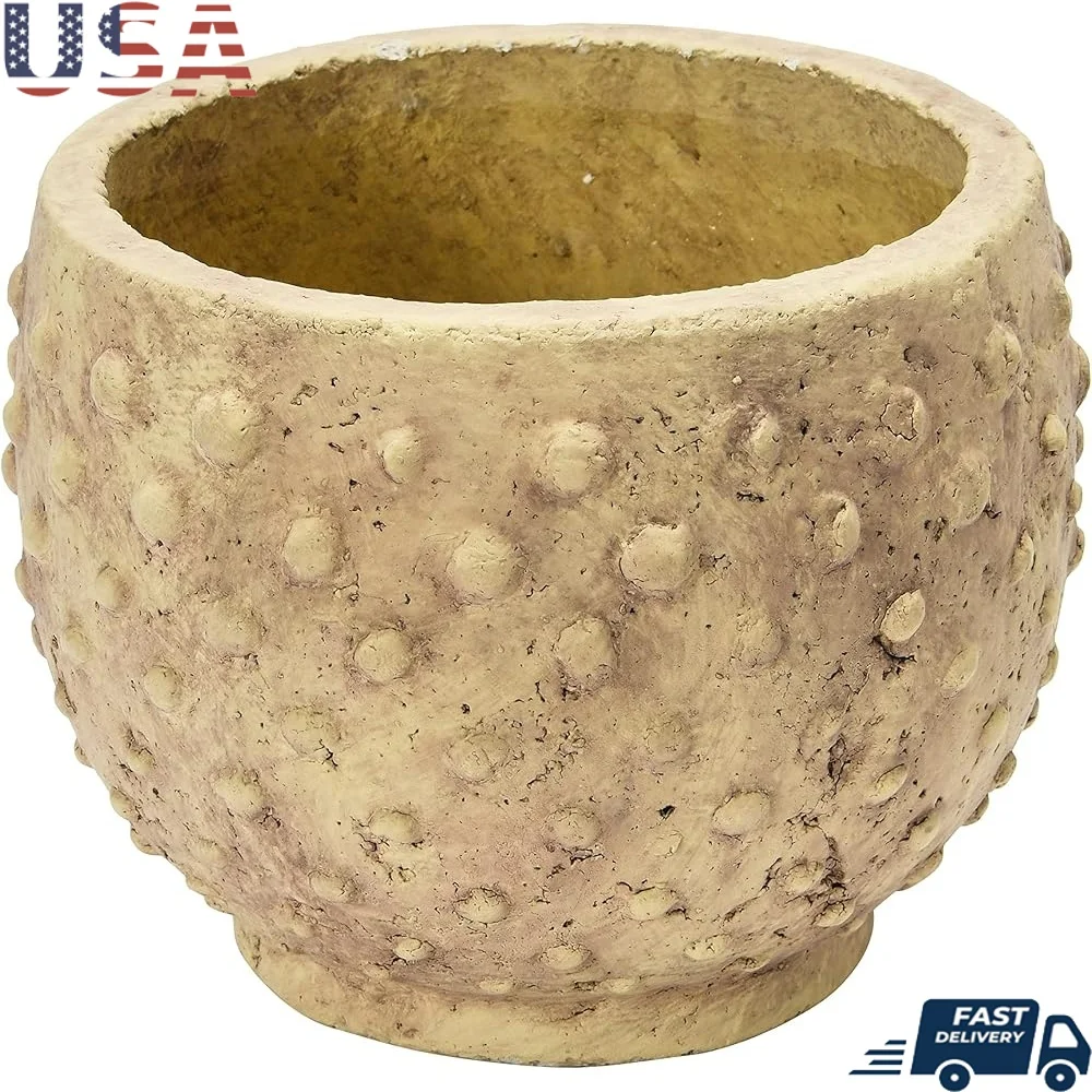 Деревенский потертый Terra Cotta Hobnail плантатор песчаник декоративный горшок комнатные уличные растения без дренажных отверстий 9,25 дюйма
Деревенский потертый Terra Cotta Hobnail плантатор песчаник декоративный горшок комнатные уличные растения без дренажных отверстий 9,25 дюйма