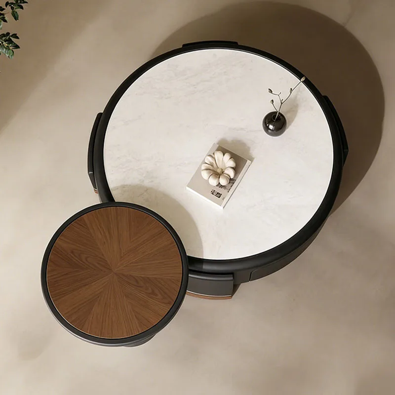 Modern Minimalist Coffee Table Living Room Simple Clear Round Aesthetic Side Table Wood Decoration Couchtisch Home Furniture
Modern Minimalist Coffee Table Living Room Simple Clear Round Aesthetic Side Table Wood Decoration Couchtisch Home Furniture