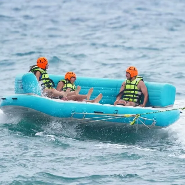 PVC Inflatable Floating Towable Watersports Towing Tube Boat 4 Person Capacity
PVC Inflatable Floating Towable Watersports Towing Tube Boat 4 Person Capacity