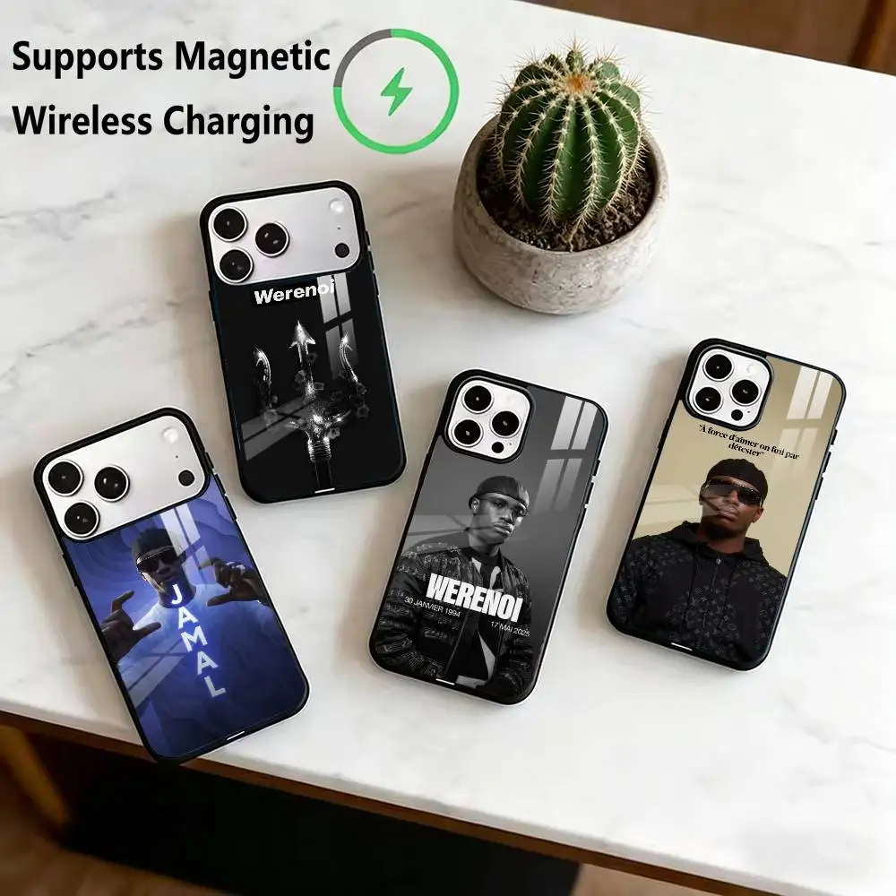 W-Werenoi DiamantS Noir Phone Case For iPhone17,16,15,14,13,12,11 Plus,Pro Compatible with magnetic wireless charging
W-Werenoi DiamantS Noir Phone Case For iPhone17,16,15,14,13,12,11 Plus,Pro Compatible with magnetic wireless charging