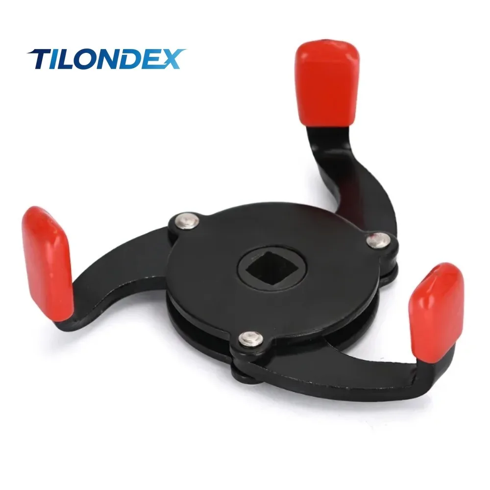 TILONDEX 3-Jaw Adjustable Oil Filter Remover Wrench Universal 3/8' Auto Accessory Car Maintenance Tool 60mm-95mm Range 2.4'-3.7'
TILONDEX 3-Jaw Adjustable Oil Filter Remover Wrench Universal 3/8' Auto Accessory Car Maintenance Tool 60mm-95mm Range 2.4'-3.7'