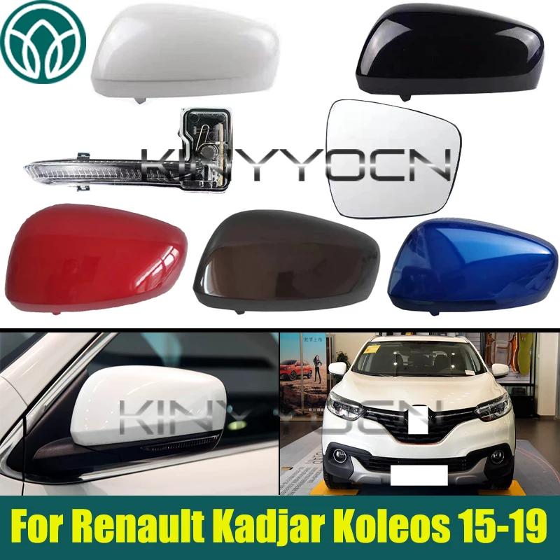 Car Side Mirror Cover Shell For Renault Kadjar Koleos 2015 2016 2017 2018 2019 Rear View Mirror Glass Len Turn Signal Lamp
Car Side Mirror Cover Shell For Renault Kadjar Koleos 2015 2016 2017 2018 2019 Rear View Mirror Glass Len Turn Signal Lamp