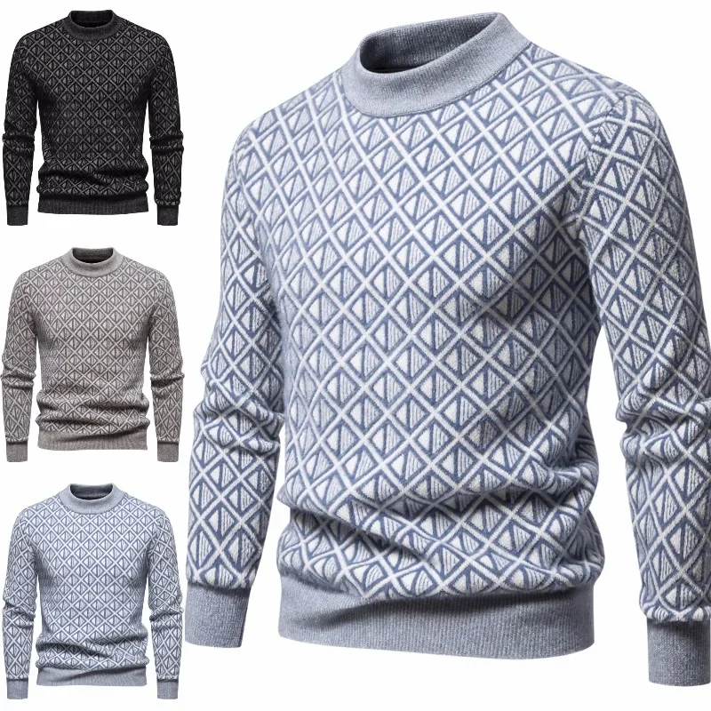 2024 New Autumn and Winter Knitted Sweater Round Neck Fashionable Printed Warm and Slim Fit Pullover Sweaters
2024 New Autumn and Winter Knitted Sweater Round Neck Fashionable Printed Warm and Slim Fit Pullover Sweaters