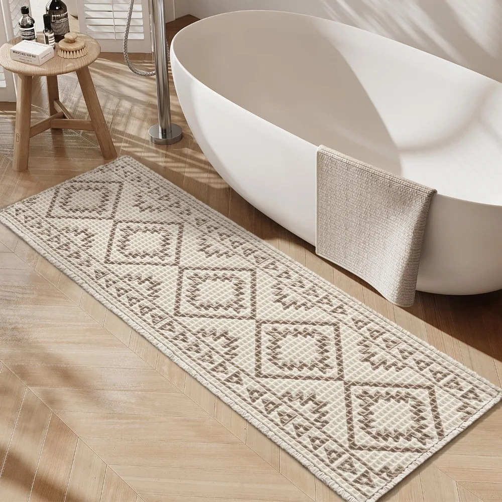 24"x72", Super Absorbent Bath Mats for Bathroom, Machine Washable Non Slip Bath Rug with Tassels, Bath Mats
24"x72", Super Absorbent Bath Mats for Bathroom, Machine Washable Non Slip Bath Rug with Tassels, Bath Mats