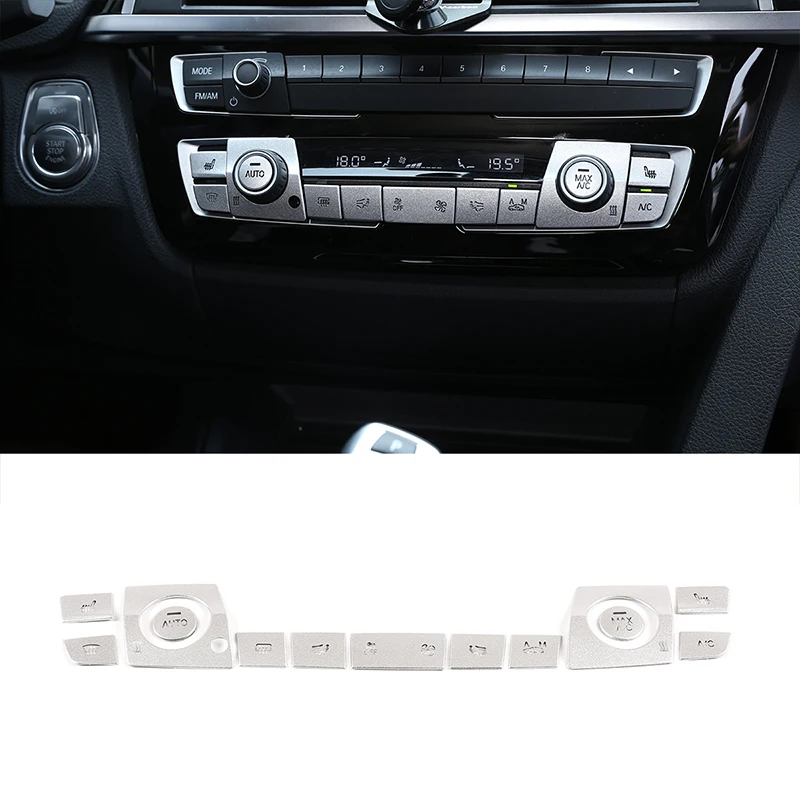 Car A/C Heater Climate Air Conditioning Control Panel Fan Speed Button Cover Trim Sticker For BMW 2 3 Series F30 F31 F34 F23
Car A/C Heater Climate Air Conditioning Control Panel Fan Speed Button Cover Trim Sticker For BMW 2 3 Series F30 F31 F34 F23