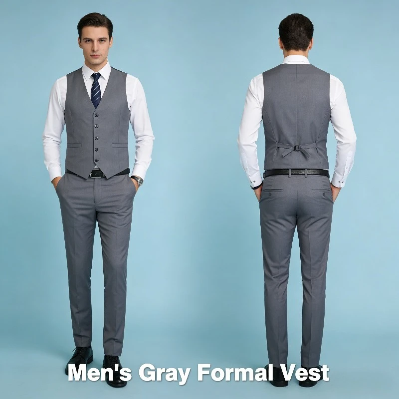 2025 New Men's Tailored Wedding Waistcoat Slim-Fit for Groom & Wedding Party with Modern Business Casual Style
2025 New Men's Tailored Wedding Waistcoat Slim-Fit for Groom & Wedding Party with Modern Business Casual Style