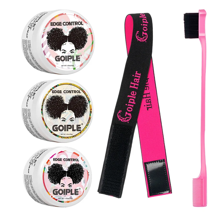 30g Edge Control Gel Women and Kid Hair Finishing Styling Wax Cream Hairline Finishing Artifact with Edge Brush & Hair Band Kit
30g Edge Control Gel Women and Kid Hair Finishing Styling Wax Cream Hairline Finishing Artifact with Edge Brush & Hair Band Kit