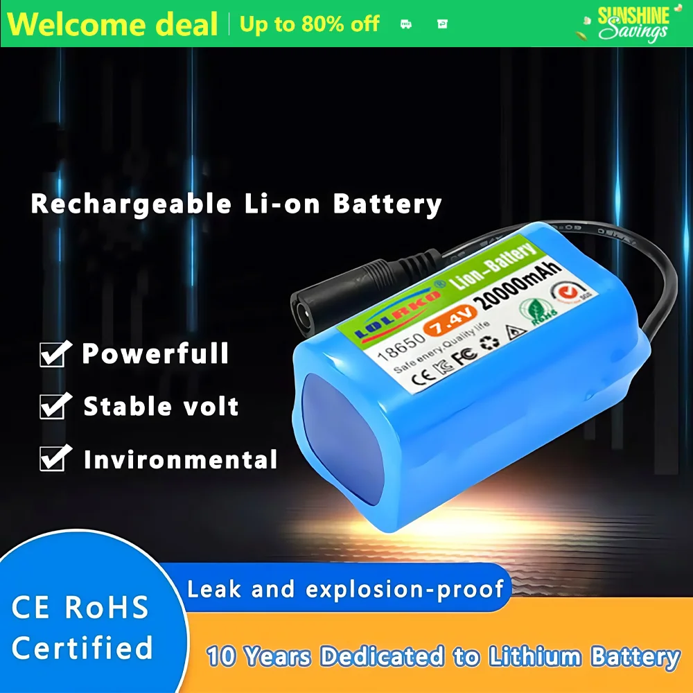 New 7.4V Original T1882011-5 T888 V007 H18 C18 2S2P 20000mAh Li-ion Battery pack for Remote Control/RC Fishing Bait Boat battery
New 7.4V Original T1882011-5 T888 V007 H18 C18 2S2P 20000mAh Li-ion Battery pack for Remote Control/RC Fishing Bait Boat battery