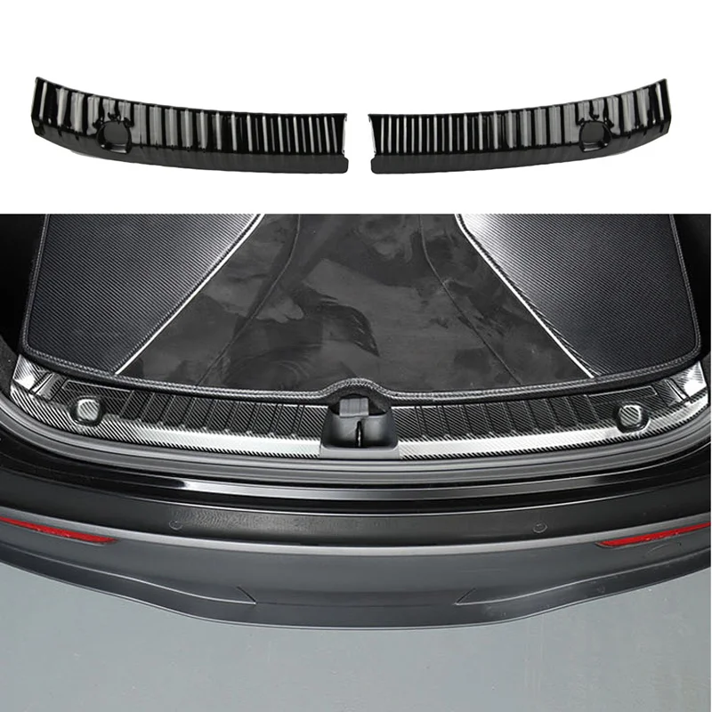 Car Rear Trunk Stickers Covers Sill Guard Foot Plate Door Protector Carbon Fiber Decorative Auto Accessories for Tesla Model Y
Car Rear Trunk Stickers Covers Sill Guard Foot Plate Door Protector Carbon Fiber Decorative Auto Accessories for Tesla Model Y