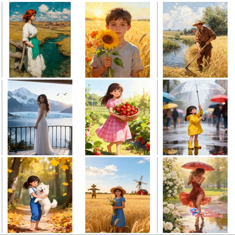 Countryside Girl Diamond Painting Kit Square Round Diamond 5D DIY Animal Mosaic Handmade Art Adult Exquisite Gift Home Decor
Countryside Girl Diamond Painting Kit Square Round Diamond 5D DIY Animal Mosaic Handmade Art Adult Exquisite Gift Home Decor