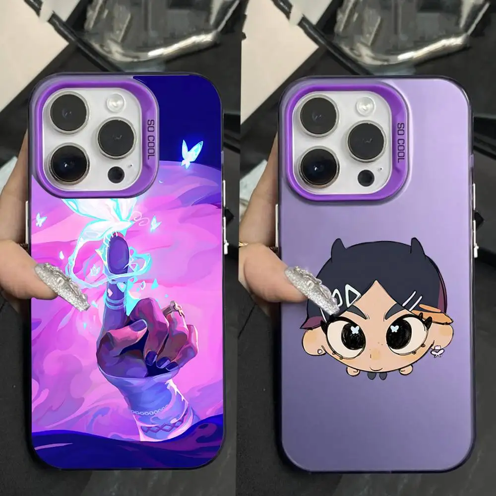 Clove V-ValorantS Phone Case For iPhone 16,15,14,13,12,11,Pro,Max,Plus,Mini,XS,SE Anti Fall Purple Matte Hard Bumper
Clove V-ValorantS Phone Case For iPhone 16,15,14,13,12,11,Pro,Max,Plus,Mini,XS,SE Anti Fall Purple Matte Hard Bumper