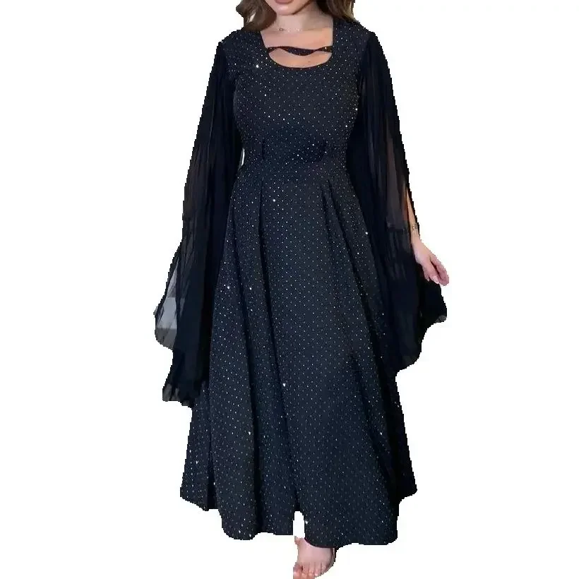 New Diamonds Dubai Abayas for Women Muslim Evening Party Dress Eid Ramadan Vestidos Caftan Marocain Femme Jalabiya Turkey Kaftan
New Diamonds Dubai Abayas for Women Muslim Evening Party Dress Eid Ramadan Vestidos Caftan Marocain Femme Jalabiya Turkey Kaftan