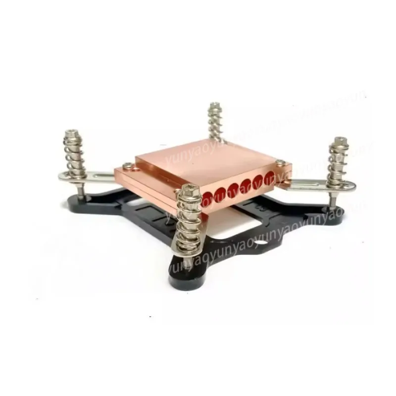 6-Hole Copper Heat Pipe Clamp Plate for 6mm Pipes CPU Cooler Mounting Bracket Heatsink Holder for DIY Computer Cooling Mod
6-Hole Copper Heat Pipe Clamp Plate for 6mm Pipes CPU Cooler Mounting Bracket Heatsink Holder for DIY Computer Cooling Mod