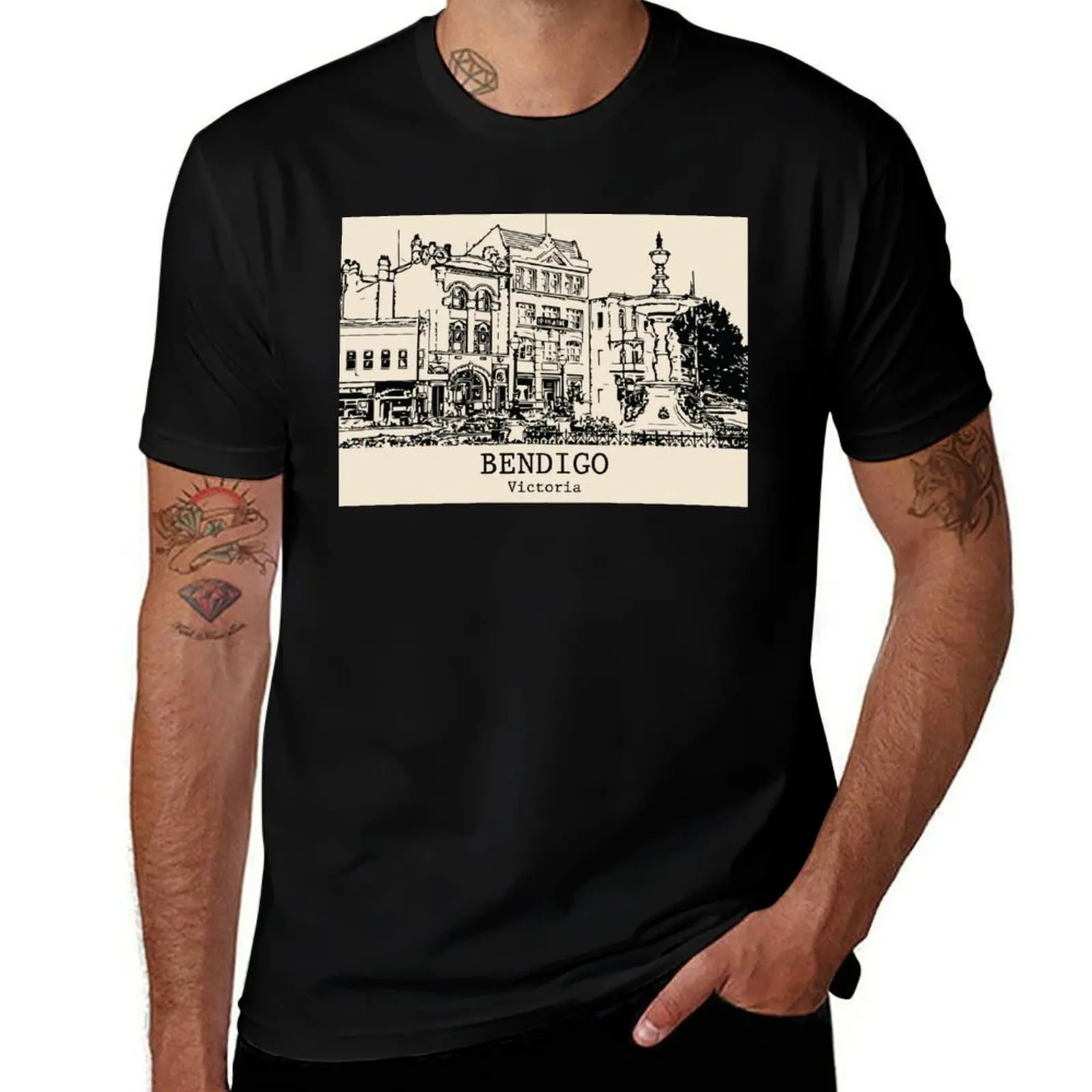 Bendigo - Victoria T-Shirt vintage anime shirt designer shirts blacks funny costumes sweat shirts, men
Bendigo - Victoria T-Shirt vintage anime shirt designer shirts blacks funny costumes sweat shirts, men