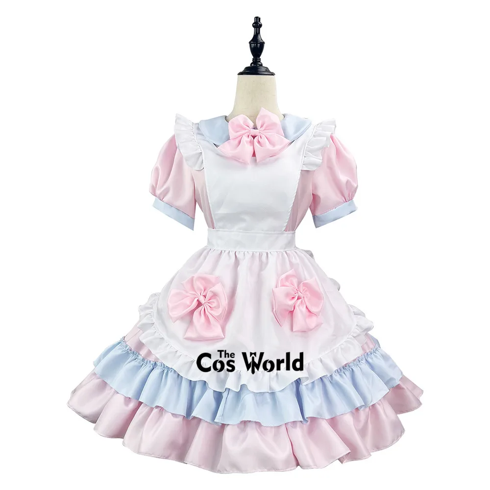 S-5XL Japanese Cream Sweetheart Maidservant Maid Restaurant Apron Dress Uniform Outfits Anime Cosplay Costume
S-5XL Japanese Cream Sweetheart Maidservant Maid Restaurant Apron Dress Uniform Outfits Anime Cosplay Costume
