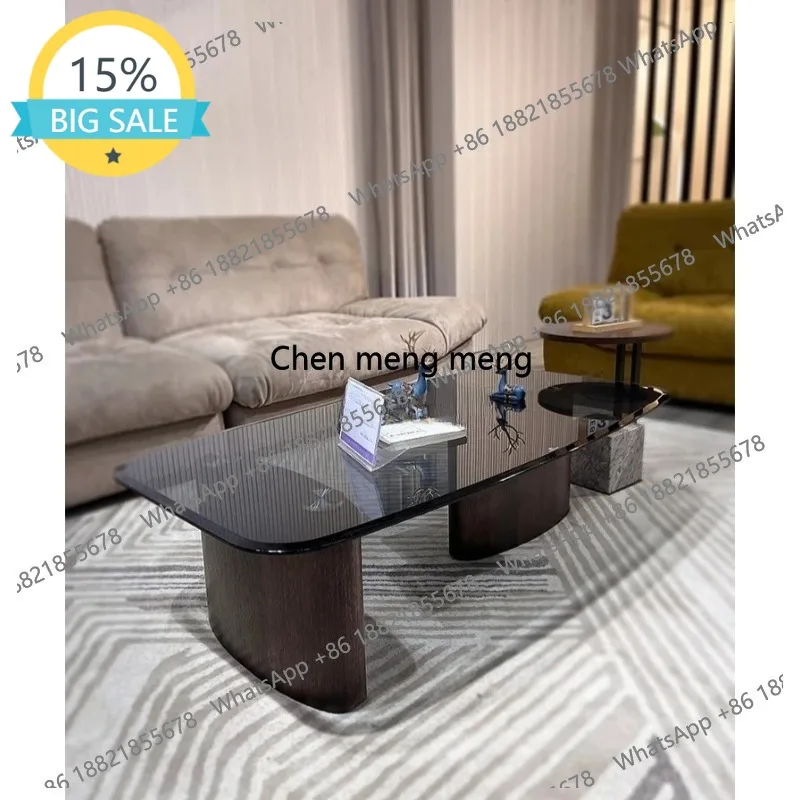 L07 Antique Style Tea Table Living Room Home Light Luxury Glass Tea Table Combination
L07 Antique Style Tea Table Living Room Home Light Luxury Glass Tea Table Combination