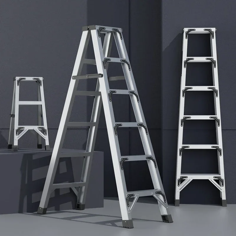 Household Goods Thickened Aluminum Alloy Ladder Household Unstacking Herringbone Ladder Folding Ladder Telescopic Ladder
Household Goods Thickened Aluminum Alloy Ladder Household Unstacking Herringbone Ladder Folding Ladder Telescopic Ladder