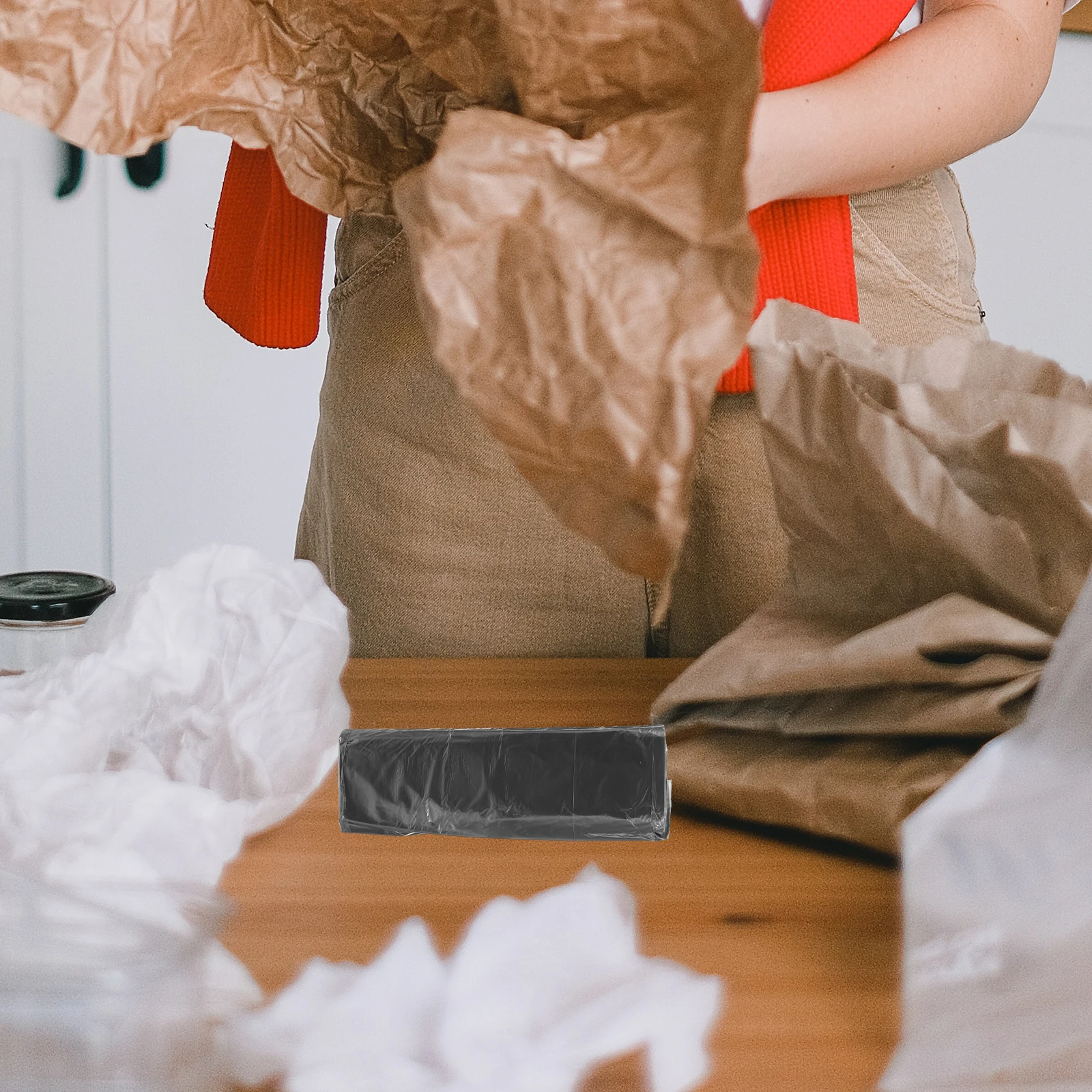 5 Rolls Trash Bags Safe Plastic Kitchen Bathroom Garbage Bags for Home Bedroom Office Disposable Strong Leakproof Storage
5 Rolls Trash Bags Safe Plastic Kitchen Bathroom Garbage Bags for Home Bedroom Office Disposable Strong Leakproof Storage