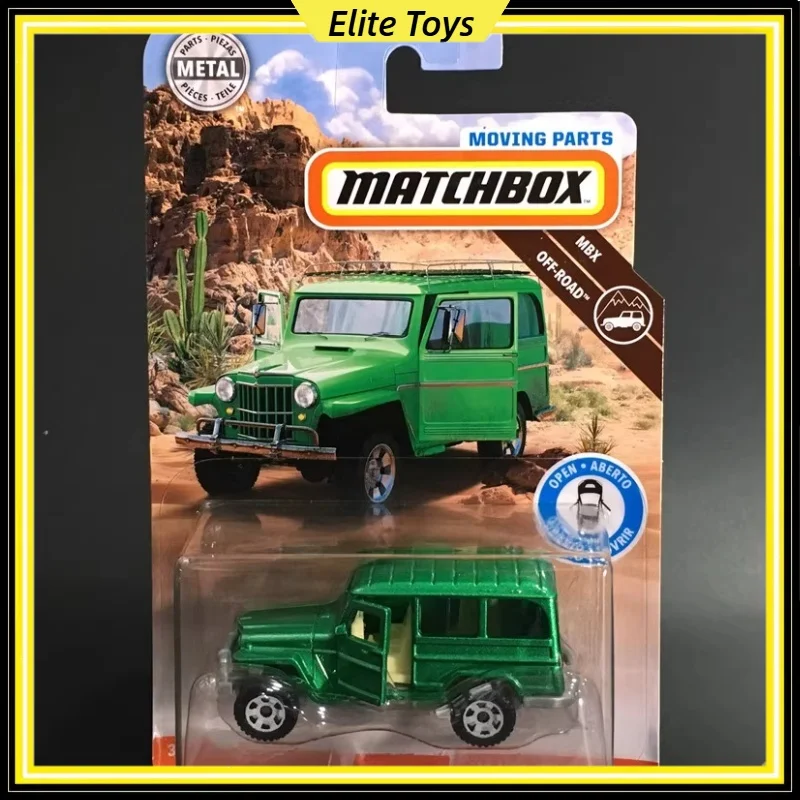 Mattel Match Box Moving Parts Series ‘62 JEEP WILLYS Metal 1:64 Scale Diecast Mini Car Model Vehicle Collectible Toy Boys Gift
Mattel Match Box Moving Parts Series ‘62 JEEP WILLYS Metal 1:64 Scale Diecast Mini Car Model Vehicle Collectible Toy Boys Gift