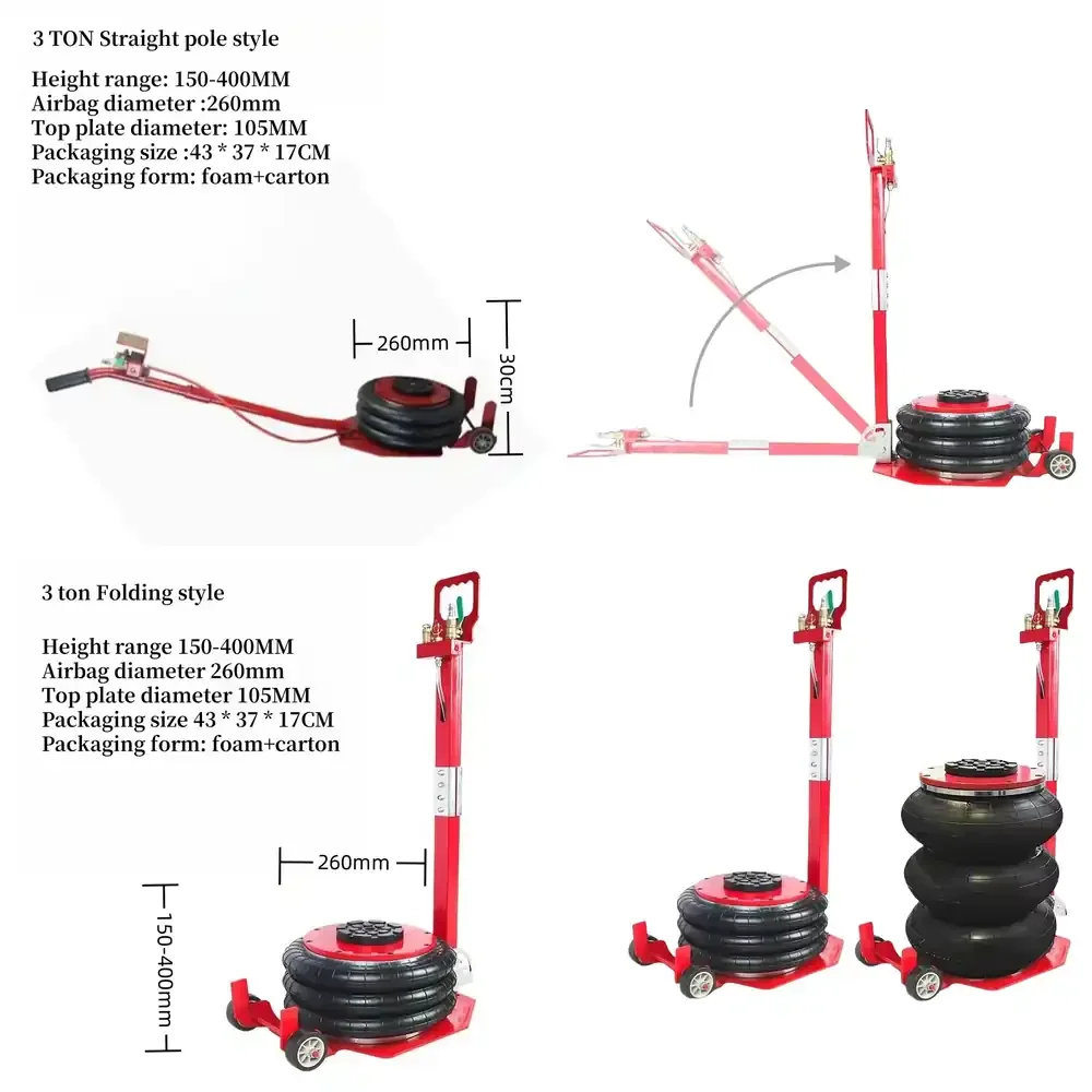 Good Quality 3Ton 5 Ton Thickened Multifunctional Pneumatic Car Maintenance and Emergency Use Car Pneumatic Jack
Good Quality 3Ton 5 Ton Thickened Multifunctional Pneumatic Car Maintenance and Emergency Use Car Pneumatic Jack