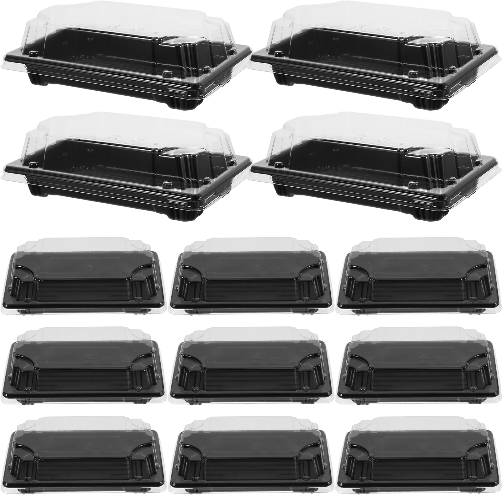 50pcs Sushi Boxes Disposable Packing Eco Friendly No Smell Takeout Containers Food Trucks Restaurants Party Lunch Temperature
50pcs Sushi Boxes Disposable Packing Eco Friendly No Smell Takeout Containers Food Trucks Restaurants Party Lunch Temperature