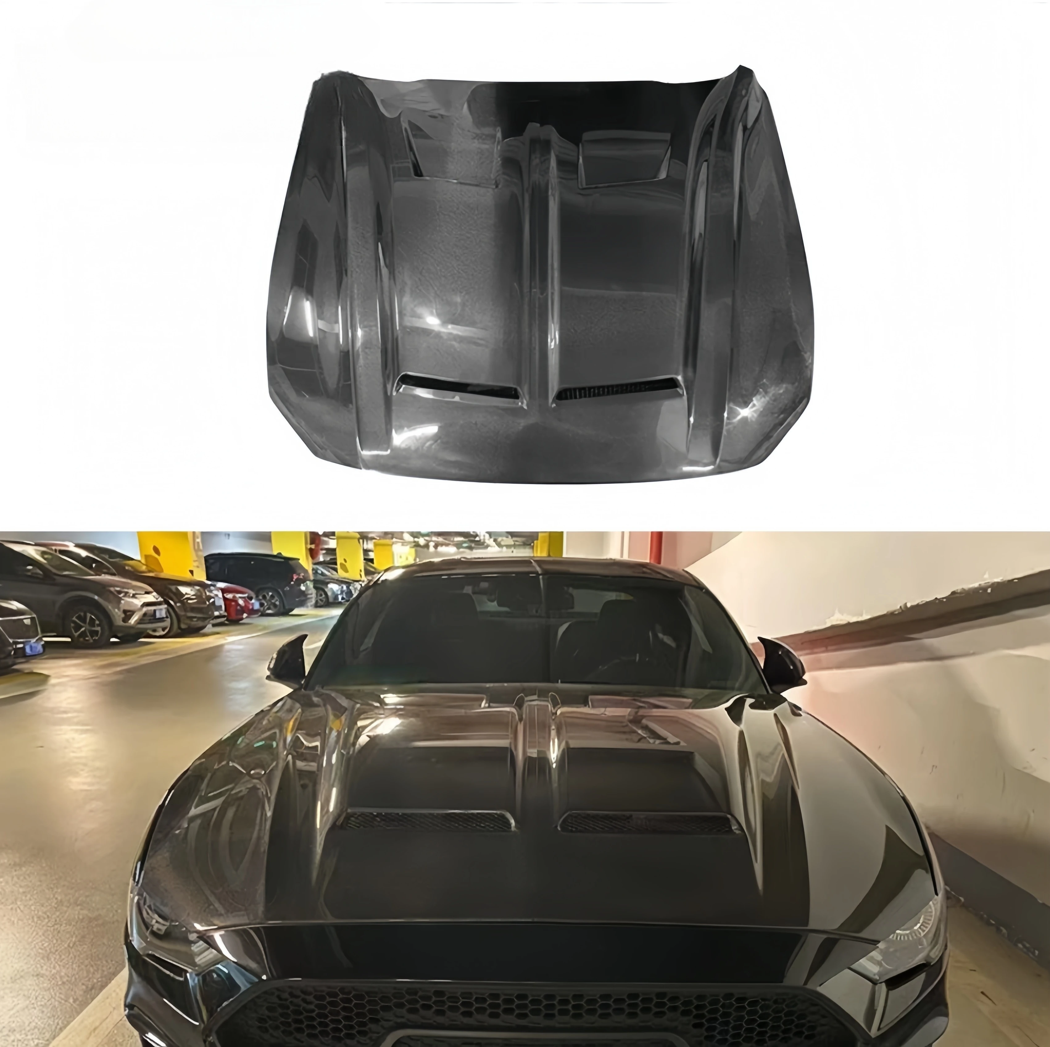 New Carbon Fiber Bonnet For Ford Mustang Cobra
New Carbon Fiber Bonnet For Ford Mustang Cobra