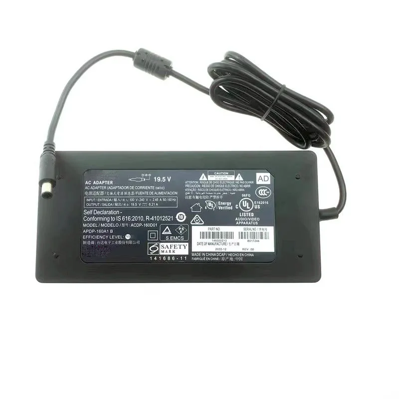 Оригинальный адаптер переменного тока для телевизора Sony ACDP-160D01 Bravia 19,5 В 8,21 А ACDP-160A1B ACDP-160A1A ACDP-160D02 ACDP-160E01
Оригинальный адаптер переменного тока для телевизора Sony ACDP-160D01 Bravia 19,5 В 8,21 А ACDP-160A1B ACDP-160A1A ACDP-160D02 ACDP-160E01