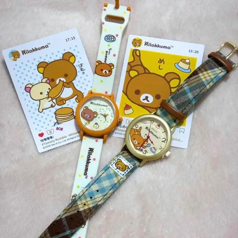 Genuine Maihe Rilakkuma Gulu Time Series Watch Blind Box Peripheral Wristwatch Trendy Collectibles Ideal Festival Gift for Girls
Genuine Maihe Rilakkuma Gulu Time Series Watch Blind Box Peripheral Wristwatch Trendy Collectibles Ideal Festival Gift for Girls