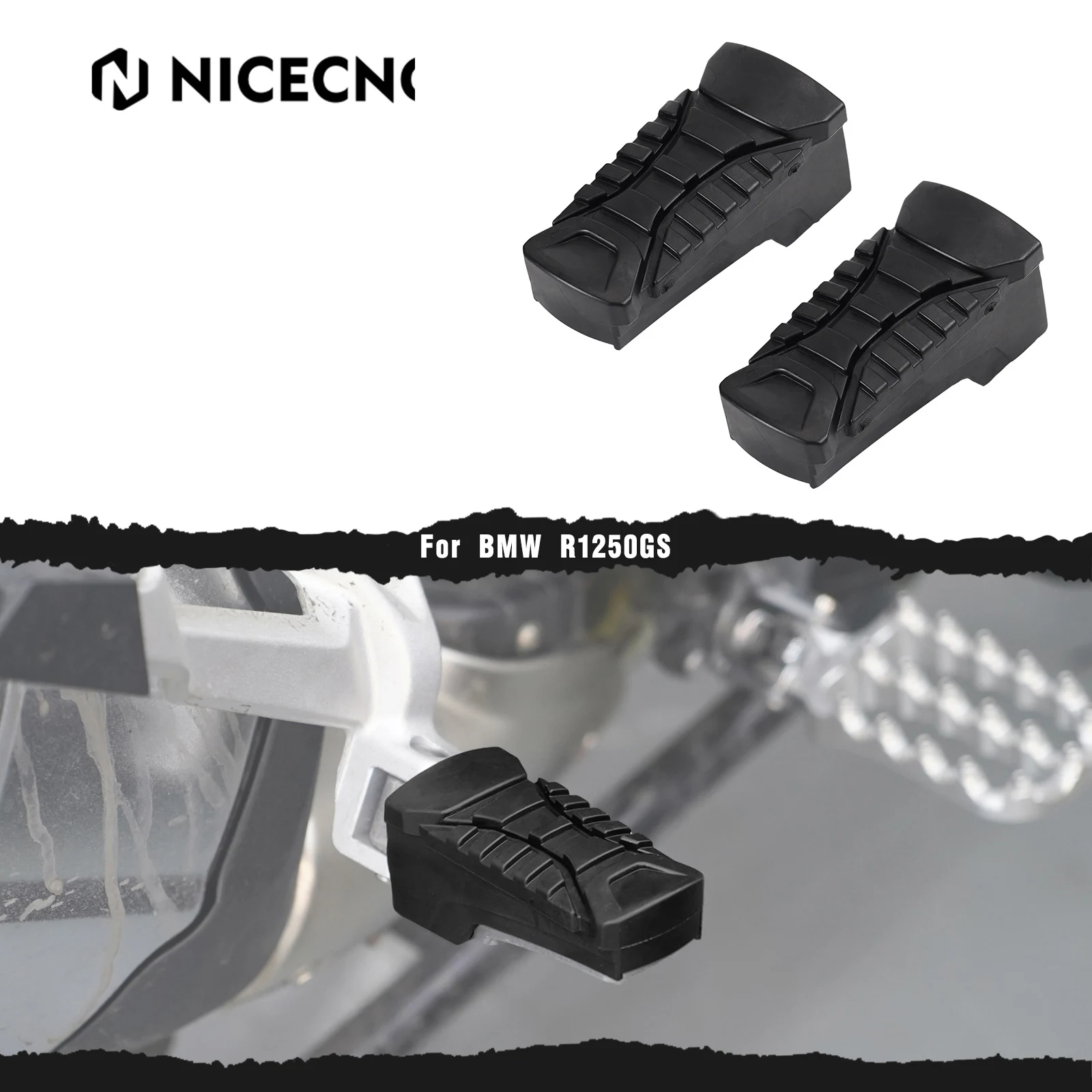 NICECNC Rear Passenger Pegs Rubber Cover For BMW R1250GS ADV 2019-2024 R 1250 GS 2019-2023 R1250GS Adventure 2019-2024 2023 2022
NICECNC Rear Passenger Pegs Rubber Cover For BMW R1250GS ADV 2019-2024 R 1250 GS 2019-2023 R1250GS Adventure 2019-2024 2023 2022