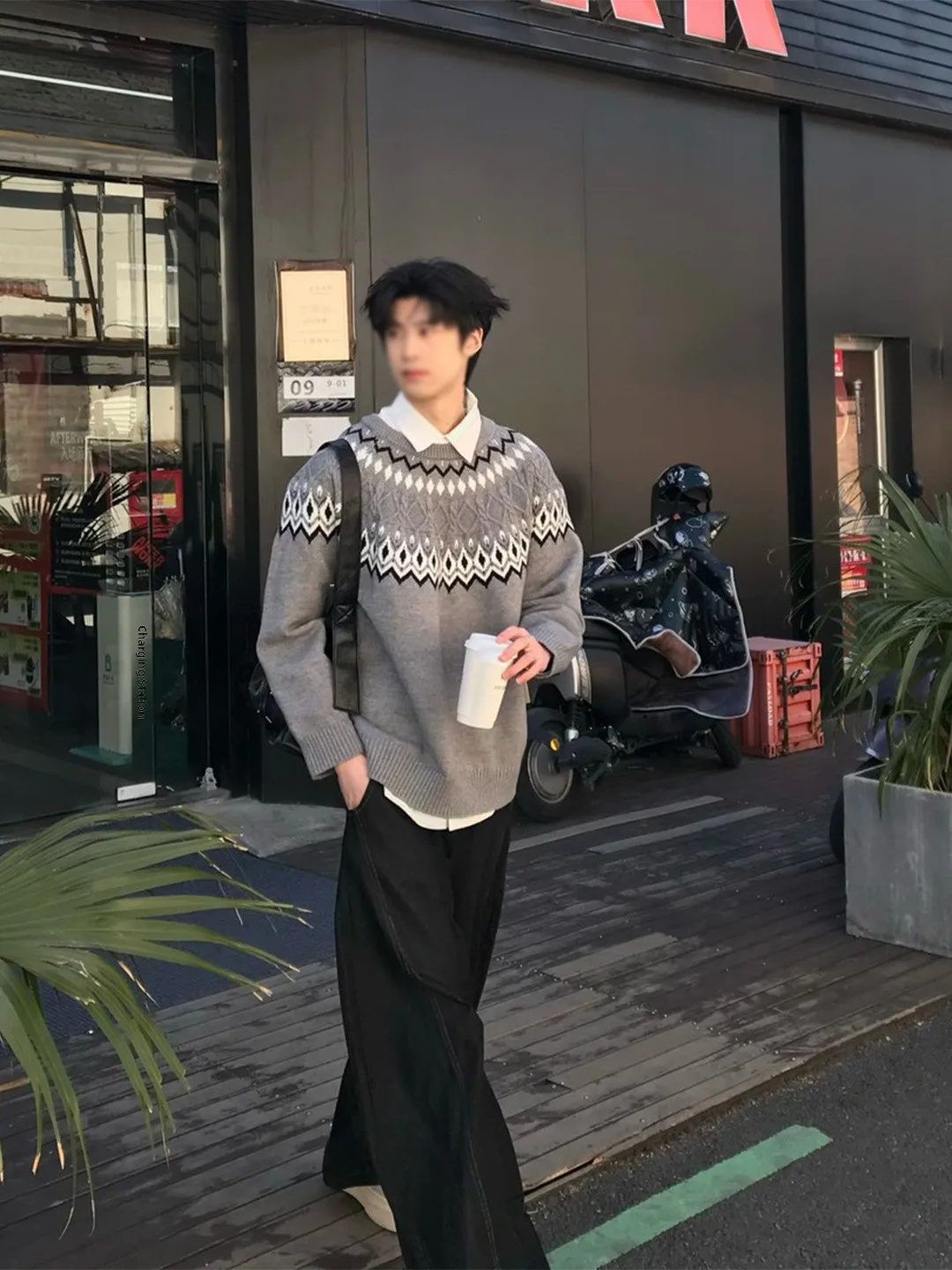 Loose Men's Knitted Sweater Ethnic Sle round Ne Pullover Warm Faionable Autumn Winter Casual Faion Trendy Geometric P...
Loose Men's Knitted Sweater Ethnic Sle round Ne Pullover Warm Faionable Autumn Winter Casual Faion Trendy Geometric P...