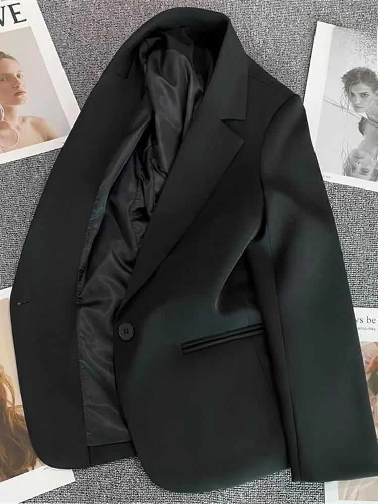 Bla ort Tailored Jaet Women's Single Button Versatile Slimming Korean Sle Spring Autumn New Arrival Cleanfit
Bla ort Tailored Jaet Women's Single Button Versatile Slimming Korean Sle Spring Autumn New Arrival Cleanfit