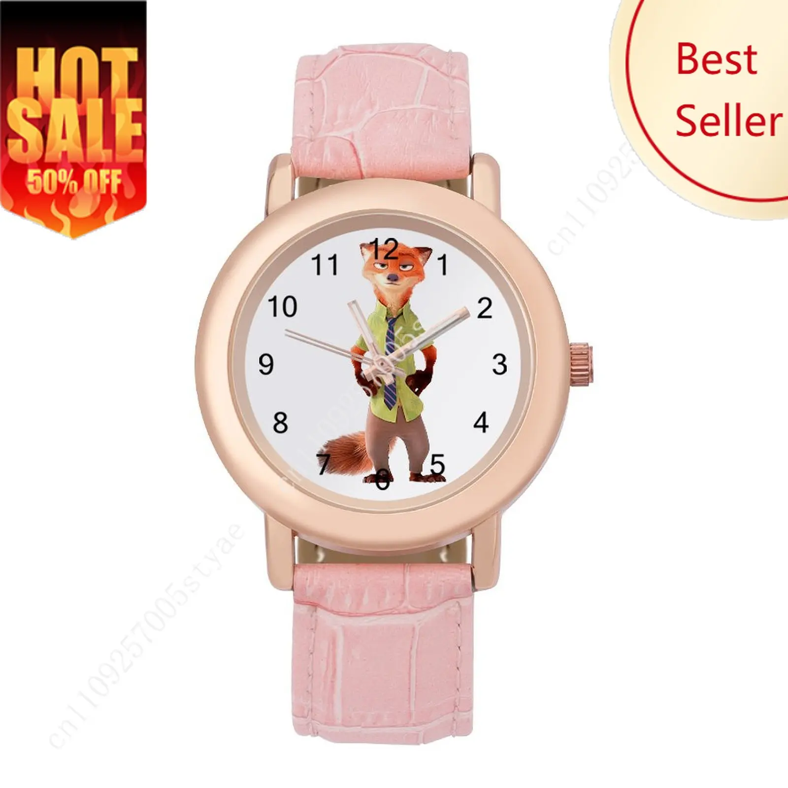 Nick Wilde Women Leather Strap Watch Disney Cartoon Custom Watch Personalized Your Own Design Holiday Birthday Anniversarie
Nick Wilde Women Leather Strap Watch Disney Cartoon Custom Watch Personalized Your Own Design Holiday Birthday Anniversarie