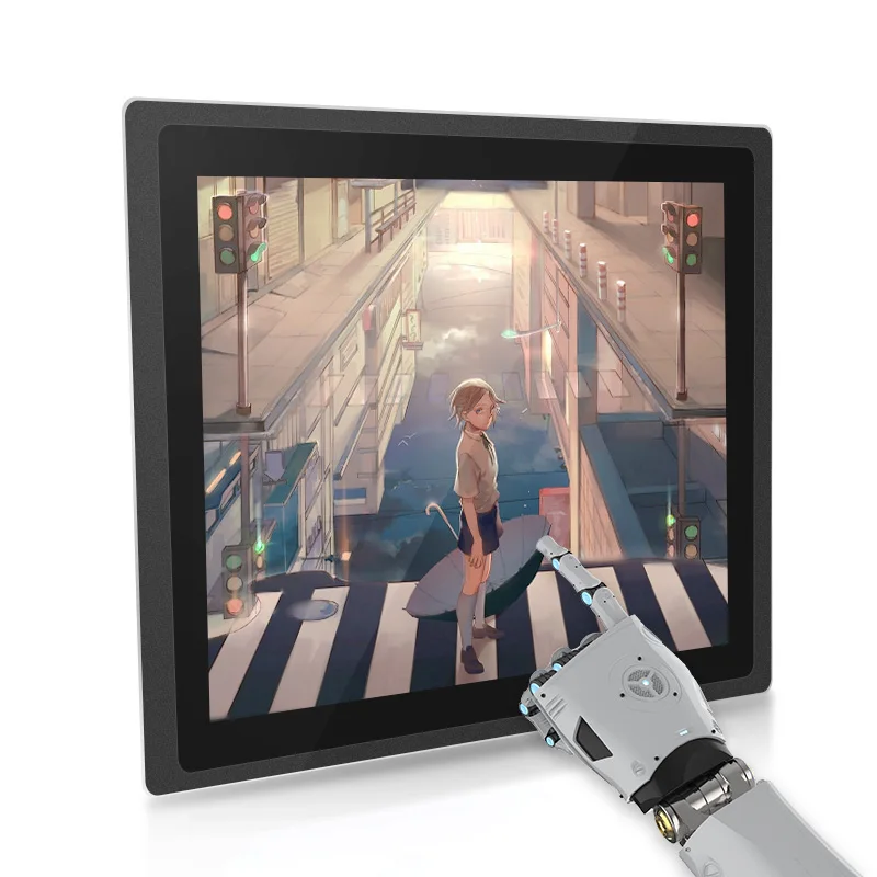 Cheap All In One PC 15 Inch Display LCD Industry High Definition Android Touch Screen 17 Inch Industrial Touch Screen
