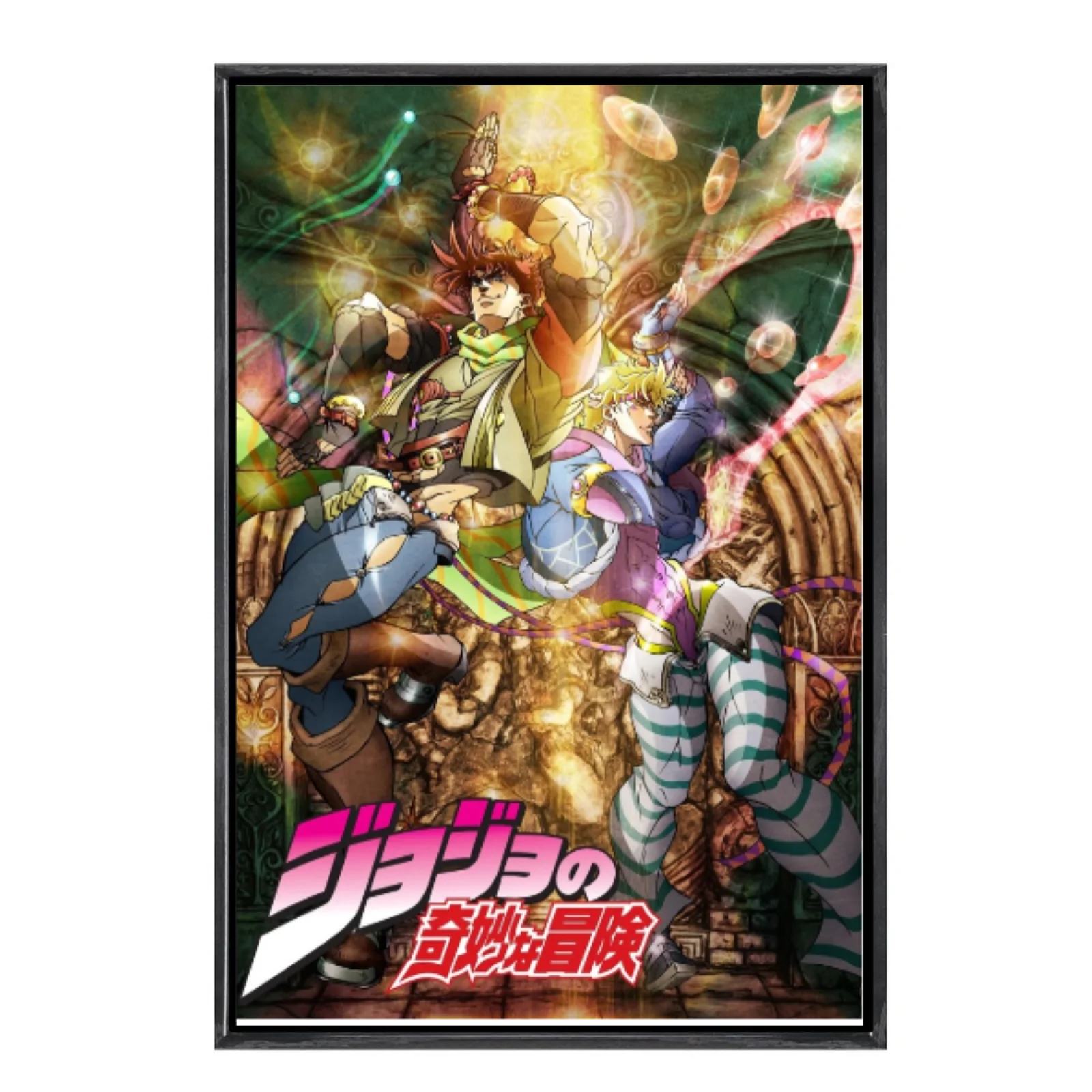 Японская манга «Невероятные приключения Джоджо», многоразмерный холст, постер в двойной рамке, настенное искусство, домашний декор, домашний декор
Японская манга «Невероятные приключения Джоджо», многоразмерный холст, постер в двойной рамке, настенное искусство, домашний декор, домашний декор