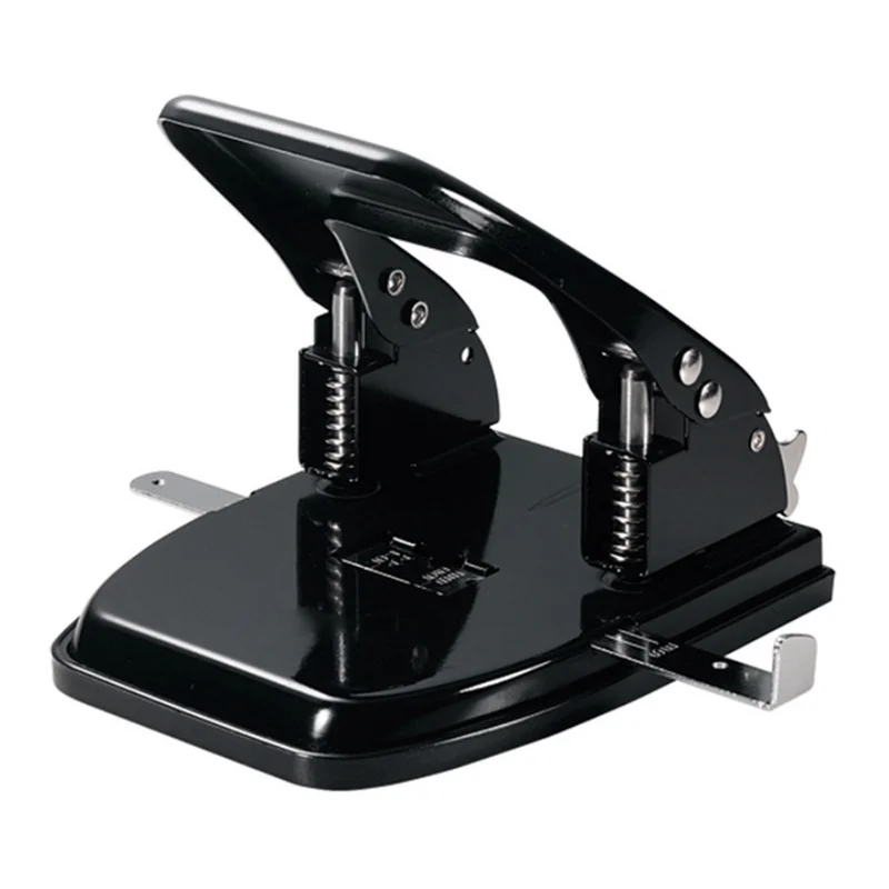 2 Pcs Two Double-Hole Puncher Black Manual Puncher Metal Double Hole Puncher Capacity Of 30 Sheets
2 Pcs Two Double-Hole Puncher Black Manual Puncher Metal Double Hole Puncher Capacity Of 30 Sheets