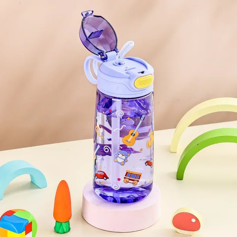 550ml Cartoon Animal Water Bottle Portable Safety Lock Cute Straw Cup Kids Leak-proof Drinking Jug For Outdoor Camping Travel 
550ml Cartoon Animal Water Bottle Portable Safety Lock Cute Straw Cup Kids Leak-proof Drinking Jug For Outdoor Camping Travel