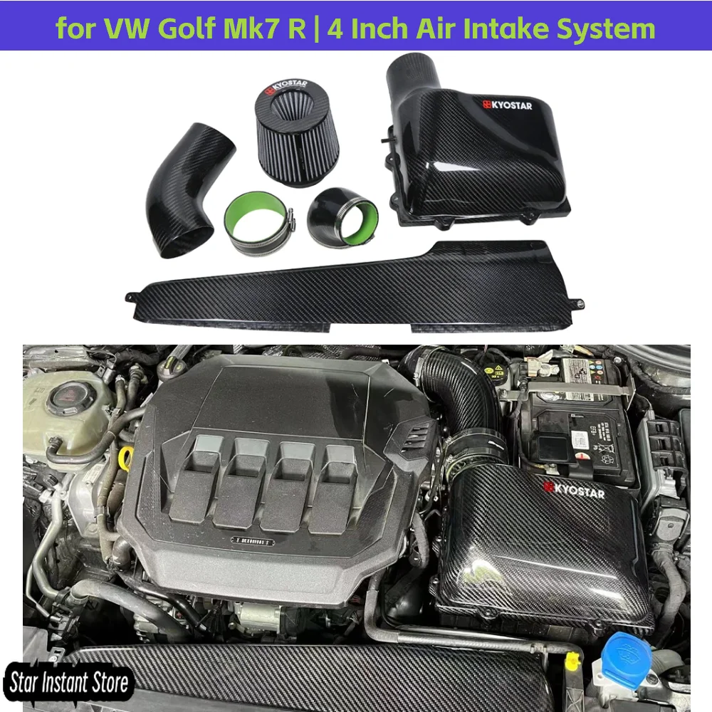 Комплект впуска холодного воздуха из углеродного волокна саржевого переплетения для VW Golf Mk7 R | 4-дюймовая система воздухозаборника | Подходит для двигателя EA888 1.8T и 2.0T.
Комплект впуска холодного воздуха из углеродного волокна саржевого переплетения для VW Golf Mk7 R | 4-дюймовая система воздухозаборника | Подходит для двигателя EA888 1.8T и 2.0T.