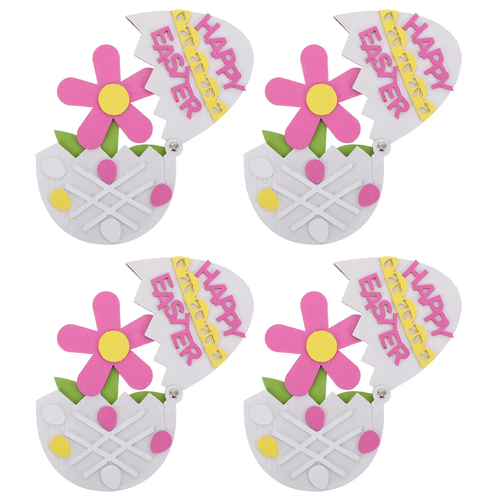 4 PCS Handmade Out of Shell Egg DIY Easter Accessories Kids Toys Kit Material Decorations
4 PCS Handmade Out of Shell Egg DIY Easter Accessories Kids Toys Kit Material Decorations