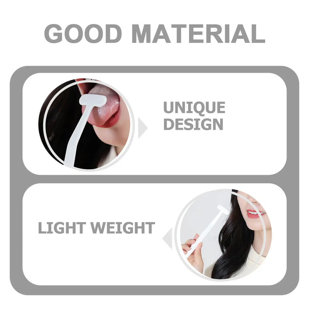 2pcs Cleaner Reusable Scraper Oral Care Tool Tongue Cleaning Brush For Bad Breath Adult Tongue Cleaner Fresher Breath Oral
2pcs Cleaner Reusable Scraper Oral Care Tool Tongue Cleaning Brush For Bad Breath Adult Tongue Cleaner Fresher Breath Oral