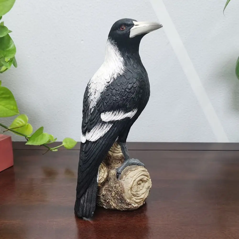 Resin Simulation Magpie Ornament Cartoon Creative Bird Statue Cute Waterproof Animal Miniatures Figurine Living Room
Resin Simulation Magpie Ornament Cartoon Creative Bird Statue Cute Waterproof Animal Miniatures Figurine Living Room