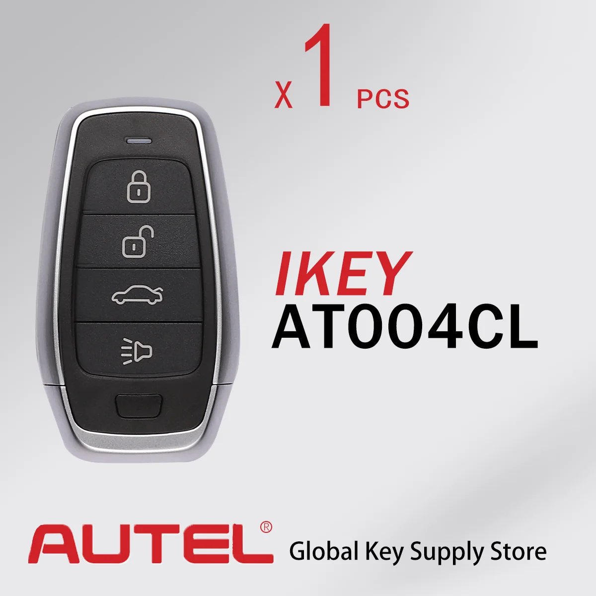 1PCS Autel Universal Key AT004CL For Autel Smart Key For KM100 IM508 IM608
1PCS Autel Universal Key AT004CL For Autel Smart Key For KM100 IM508 IM608