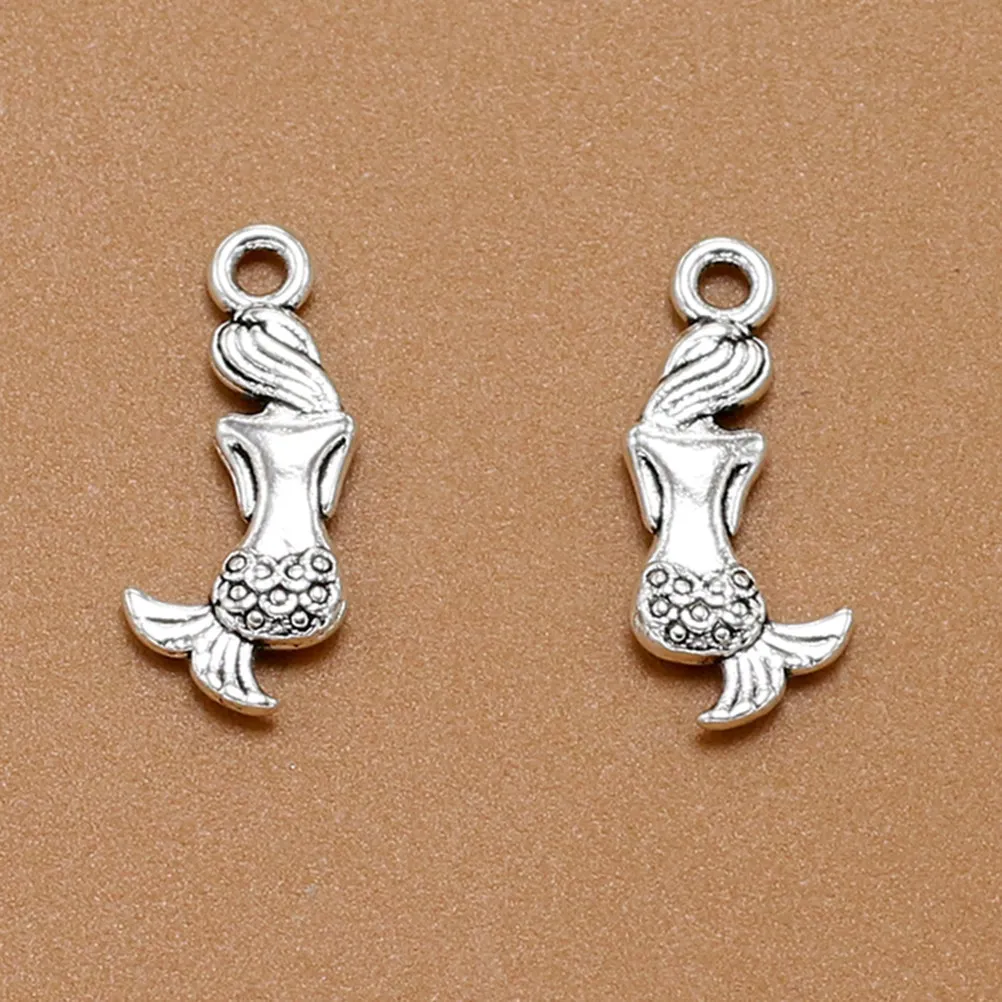 Набор из 20 винтажных подвесок-шармов «Русалка» из сплава для изготовления украшений своими руками: для ожерелий, браслетов, скрапбукинга, брелоков и аксессуаров
Набор из 20 винтажных подвесок-шармов «Русалка» из сплава для изготовления украшений своими руками: для ожерелий, браслетов, скрапбукинга, брелоков и аксессуаров