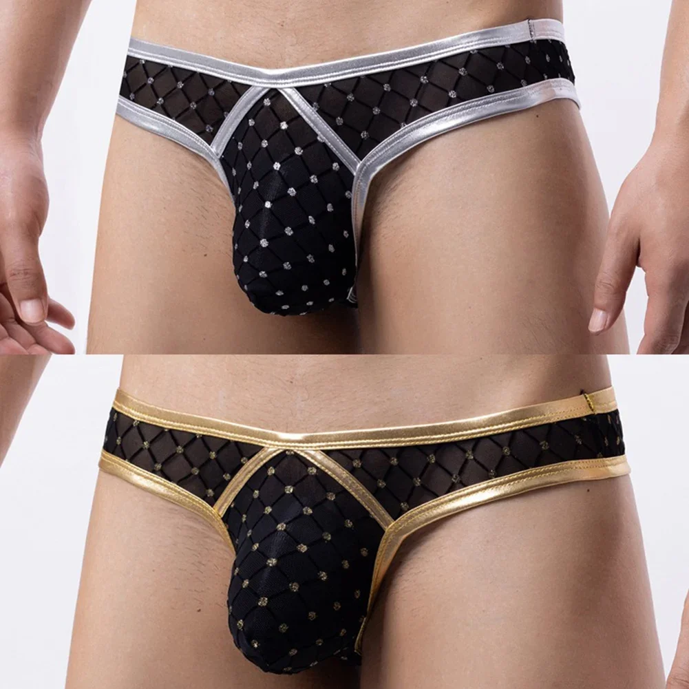 Summer Cool Mens Underwear Briefs Bulge Pouch Mesh Thongs Comfortable Sexy Low Waist Panties Lingerie Bikini
Summer Cool Mens Underwear Briefs Bulge Pouch Mesh Thongs Comfortable Sexy Low Waist Panties Lingerie Bikini