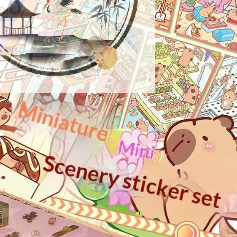50Scenes In 1 Box Miniature Scene Landscape Stickers Three-Dimensional House Stickers Toys Girls Birthday Gifts
50Scenes In 1 Box Miniature Scene Landscape Stickers Three-Dimensional House Stickers Toys Girls Birthday Gifts