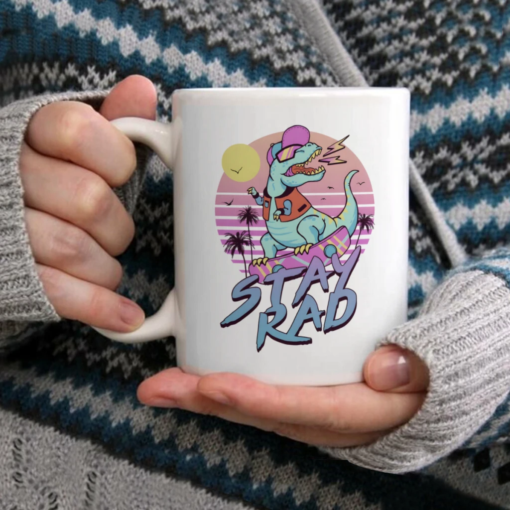 Stay RadCoffee Mug Tea Cup 11oz Coffee Cup Funny Birthday Ceramic Mug Personalized Cup
Stay RadCoffee Mug Tea Cup 11oz Coffee Cup Funny Birthday Ceramic Mug Personalized Cup