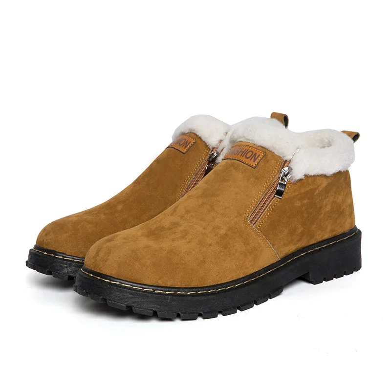 Fashion Black Men's Boots Designer Winter Shoes Men Warm Short Plush Casual Fur Boots Men Zip Zapatillas Deportivas222
Fashion Black Men's Boots Designer Winter Shoes Men Warm Short Plush Casual Fur Boots Men Zip Zapatillas Deportivas222