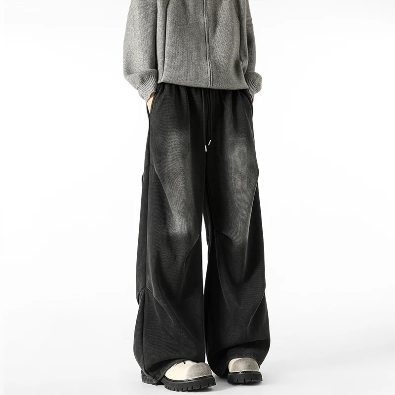 Heavyweight Waed adient Color Men's Casual Straight Leg Loose Fit Sweatpants Spring Autumn American Workwear Pants
Heavyweight Waed adient Color Men's Casual Straight Leg Loose Fit Sweatpants Spring Autumn American Workwear Pants