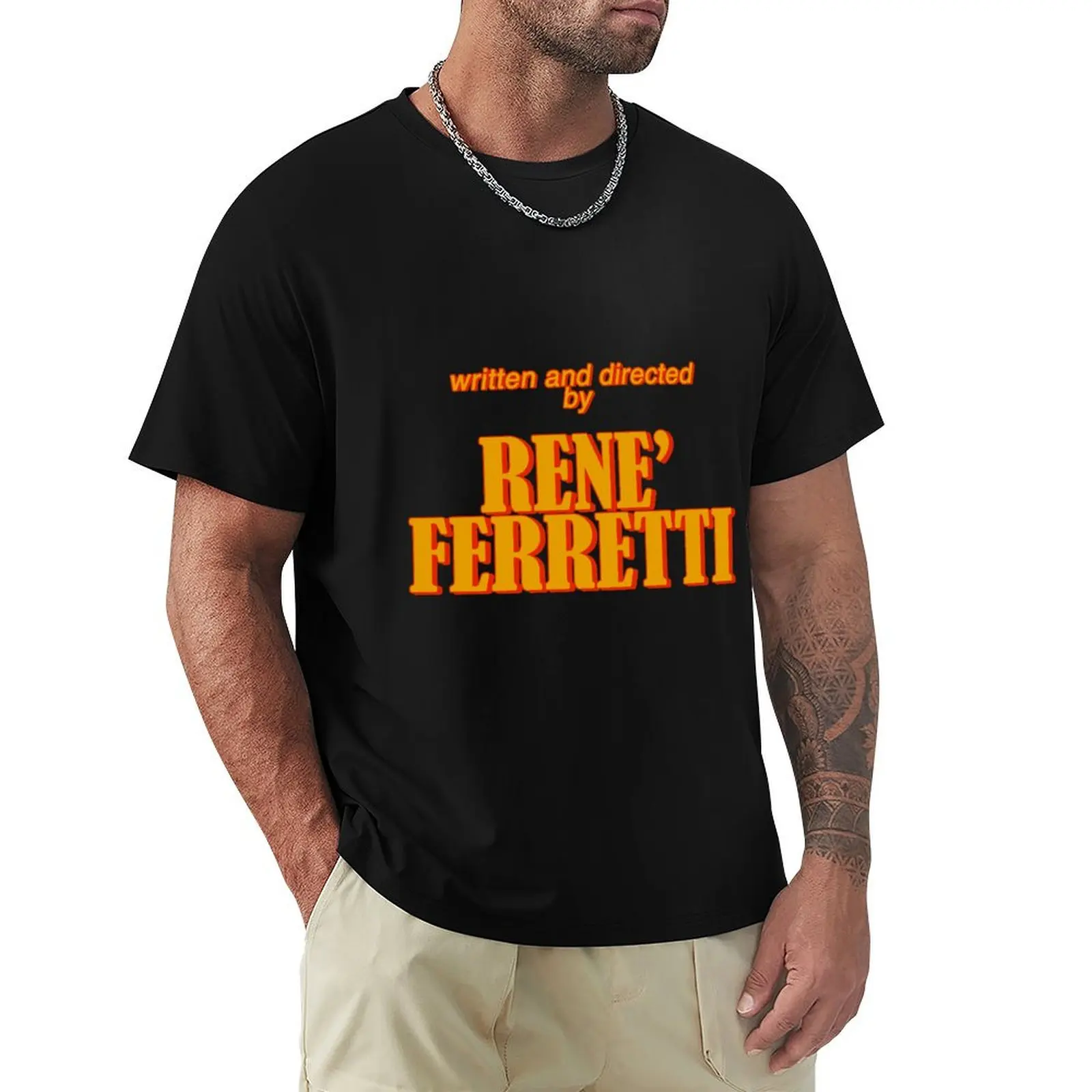 Written and Directed by Renè Ferretti T-Shirt Luxury man korean fashion quick drying mens fashion
Written and Directed by Renè Ferretti T-Shirt Luxury man korean fashion quick drying mens fashion