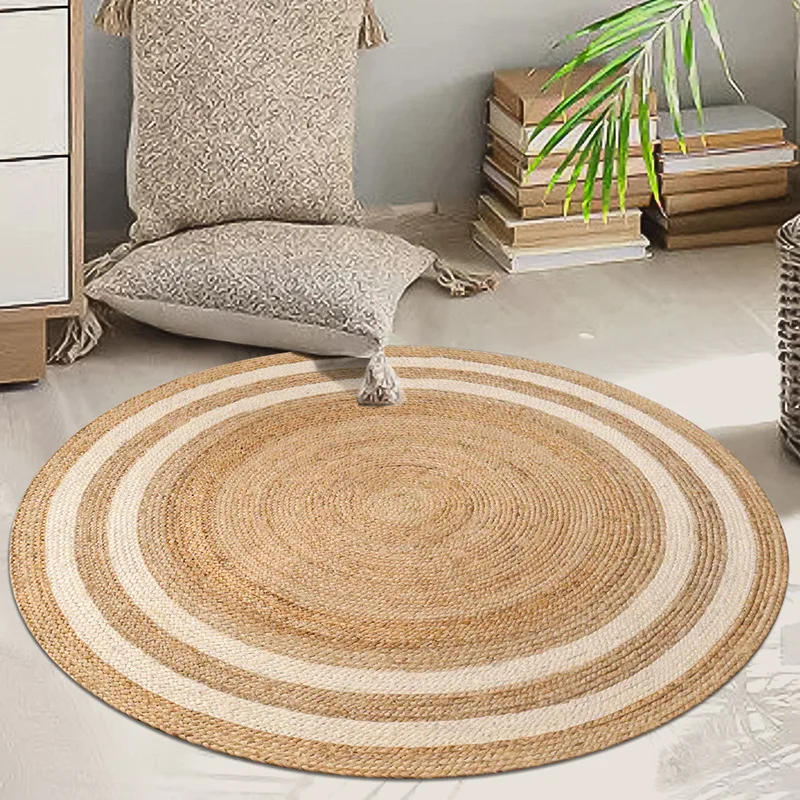 Джутовый ковер ручной работы для гостиной, журнальный столик, диван, чайная комната, простой балкон, спальня
Джутовый ковер ручной работы для гостиной, журнальный столик, диван, чайная комната, простой балкон, спальня